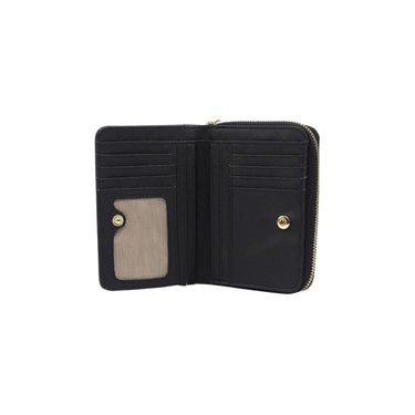 Women's wallet with front logo