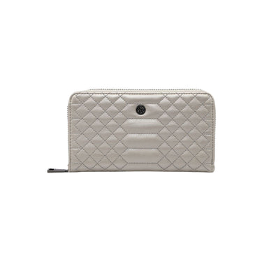 Women's wallet quilted with logo