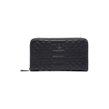 Women's wallet quilted with logo