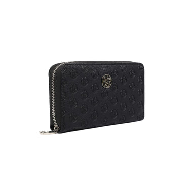 Women's wallet with logo motif