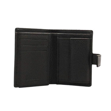 Men's wallet with button closure