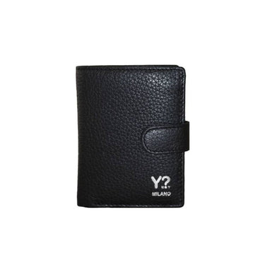 Men's wallet with button closure