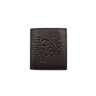 Vertical men's wallet with external pocket