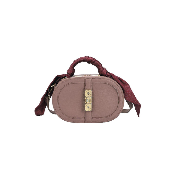 Mini Borsa a tracolla Donna con chiusura decorativa Rosa