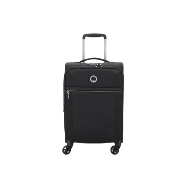 Unisex Trolley Brochant Black extendable 55 cm