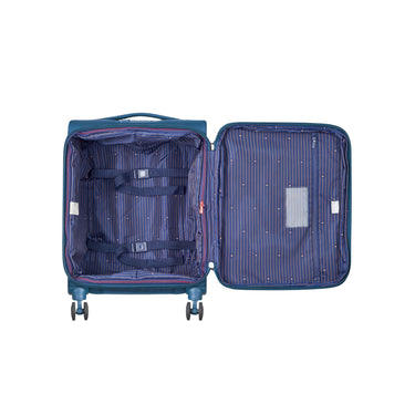 Trolley Unisex estendibile Montmartre Blu 55 cm