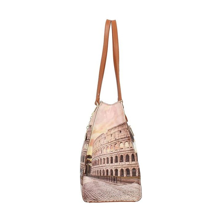 Borsa Donna con zip e tasca posteriore