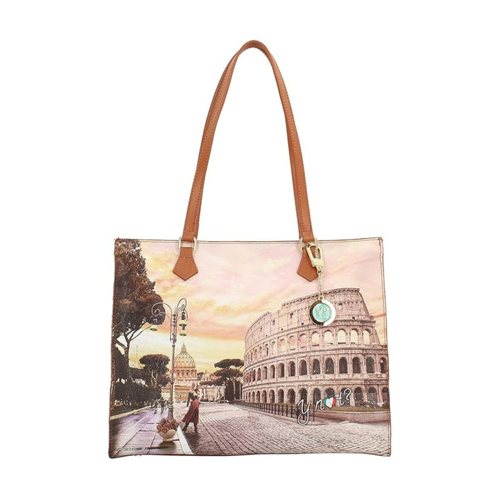 Borsa Donna con zip e tasca posteriore