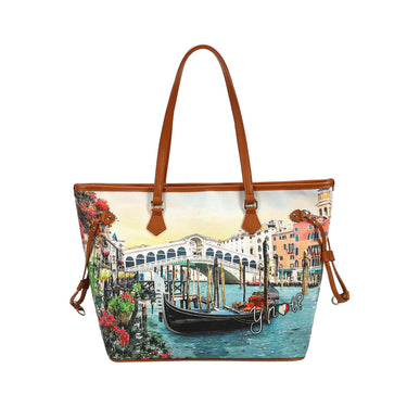 Borsa Donna modello Yesbag con stampa Canaletto 