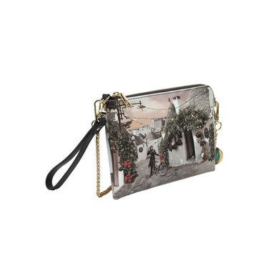 Women's city clutch with chain Trulli XMas