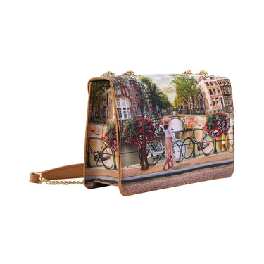 Borsa Pattina con stampa Bicycles