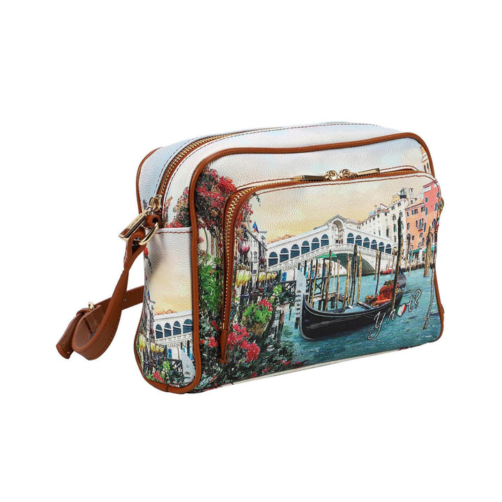 Borsa Camera Bag con stampa Canaletto