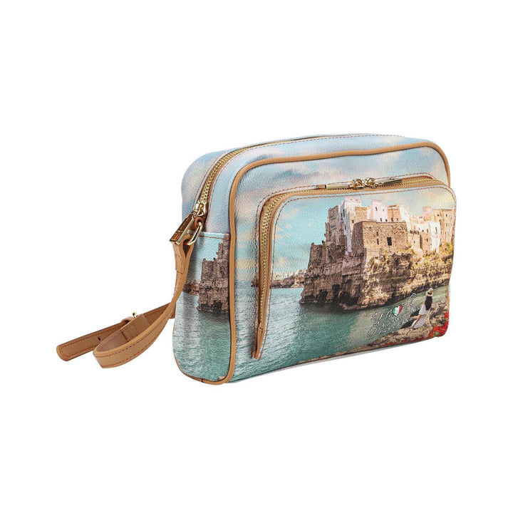 Borsa camera bag con stampa Polignano