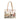 Borsa Donna con doppio manico a spalle e stampa London Love all over