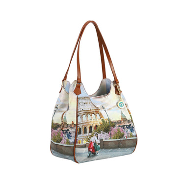 Borsa Donna Italian Love tre scomparti