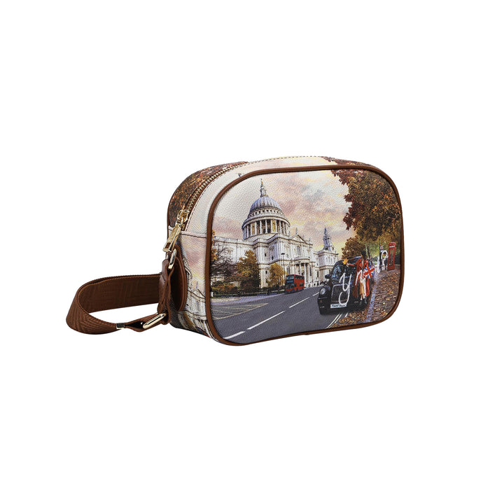 Camera Bag con stampa London Tourist