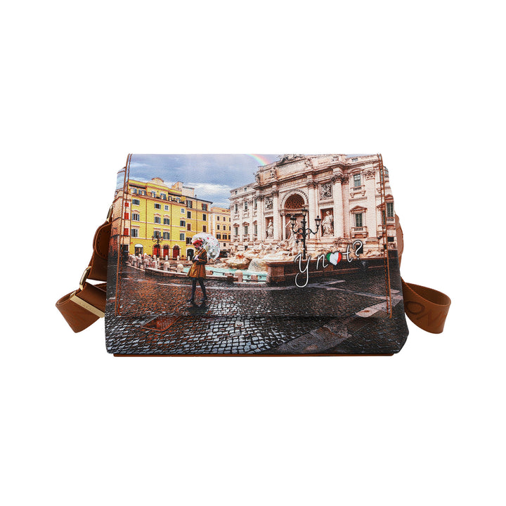 Borsa Donna Flap Bag Rainbow Rome 