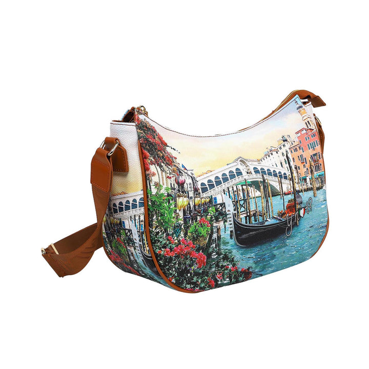 Borsa Donna Modello Hobo Bag Canaletto