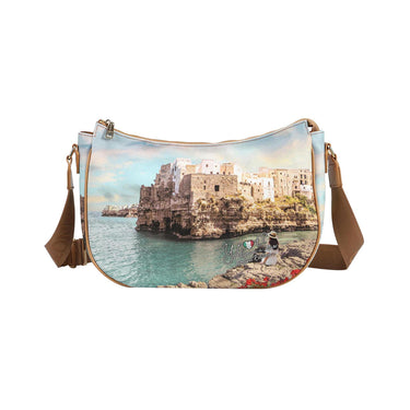 Borsa Donna Modello Hobo Bag Polignano