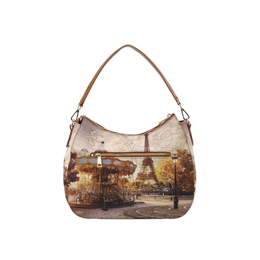 Retro Borsa Hobo Funny Paris