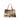 Retro Borsa Grande Tote con stampa Christmas Venice