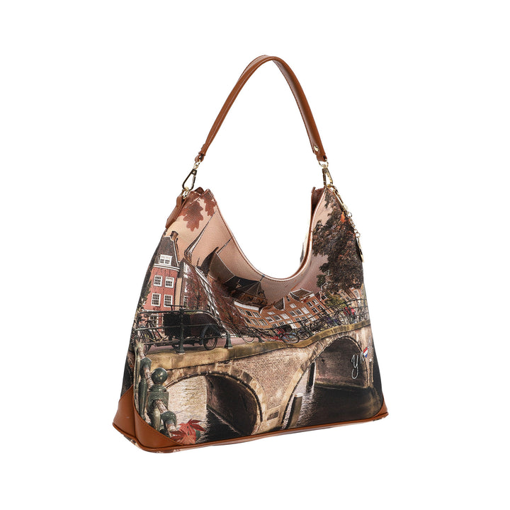 Borsa Donna modello Hobo Autumn River