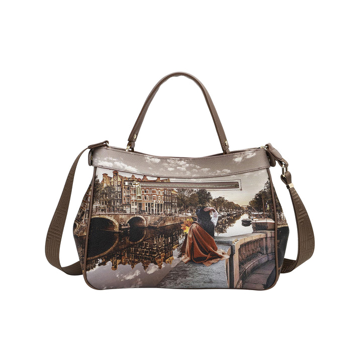 Retro Borsa Donna a mano Autumn In Holland