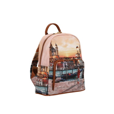 Venice Sunset women's backpack with front pocket