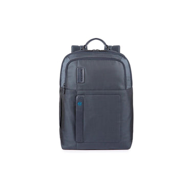 Large men's backpack in leather and fabric