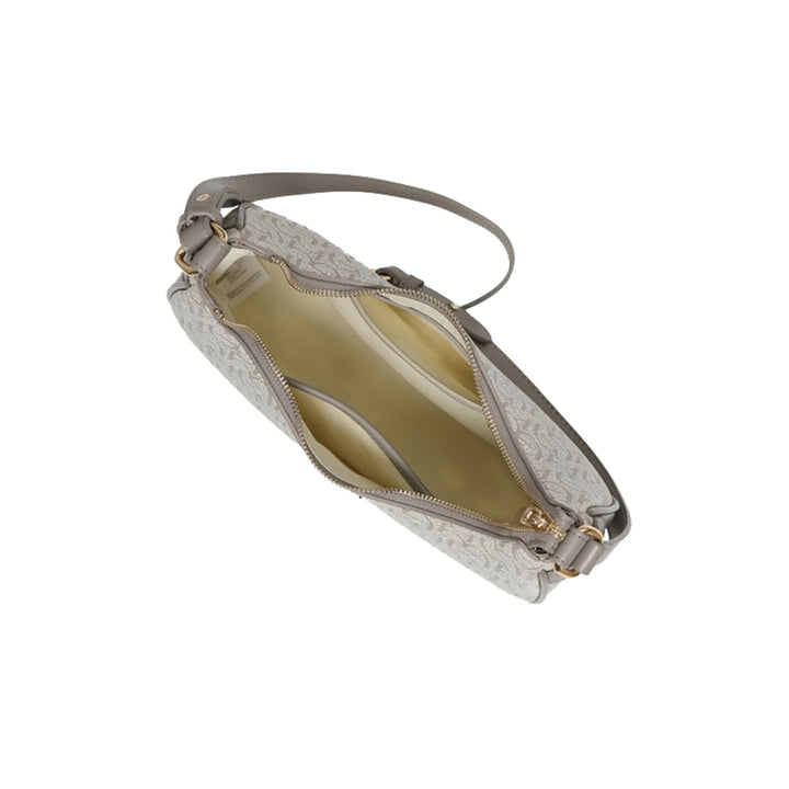 Borsa a spalla Donna Mezzaluna Grigio interno