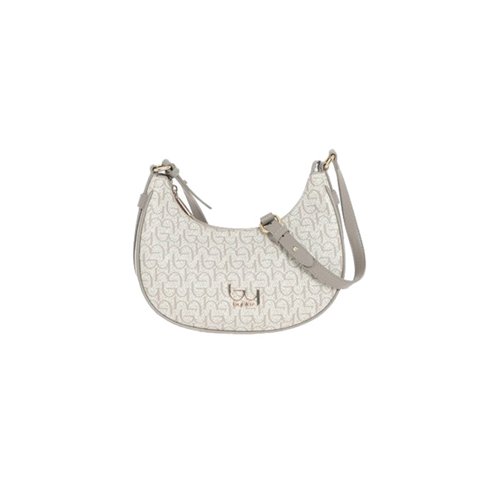 Borsa a spalla Donna Mezzaluna Grigio